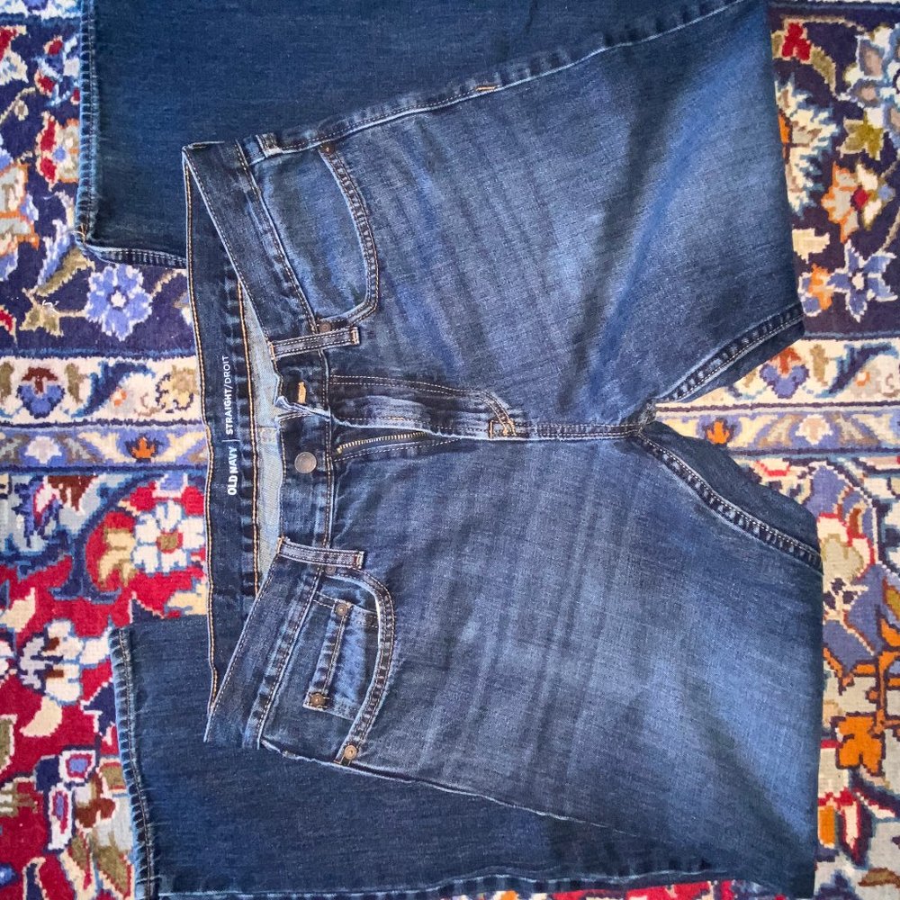 Old Navy Straight Jeans 34 x 30